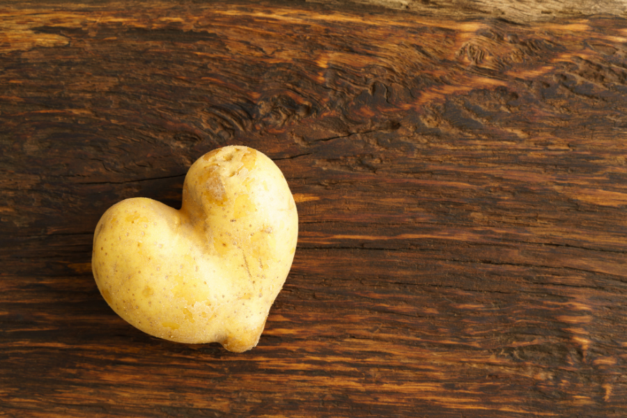potato heart